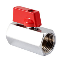 Шаровой кран PROFACTOR PF CHROME MINI для бытовой техники в/в 1/2 PF BMV 351