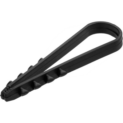 Дюбель-хомут для круглого кабеля TDM ELECTRIC ДХК-10 5-10 мм нейлон черный 100 шт. SQ0539-0002