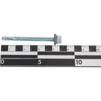 Кровельный саморез КРЕП-КОМП с увеличенным сверлом, 6,3x76 Kn, 12 шт. скд6376мф