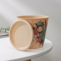 Горшок для цветов Доляна Фрезия 0.8 л, бежевый 7306176