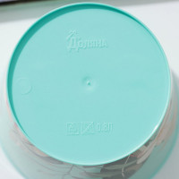 Горшок для цветов Доляна Тропический лес 0.8 л, зелёный 7306156