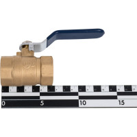 Шаровой кран ZOX 1'' вн/вн рукоятка 519288