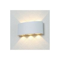 Уличный настенный светодиодный светильник Crystal Lux CLT 023W3 WH
