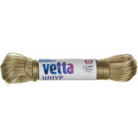 Шнур VETTA с металлической жилой крученый 3ммх20м 453-089