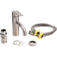 Смеситель для раковины ORANGE Steel никель M99-021ni