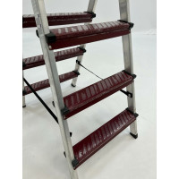 Двусторонняя алюминиевая стремянка Sarayli КОЛОР 4x4 18214