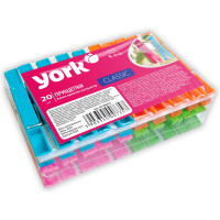 Прищепки YORK Классик 20 шт 096010