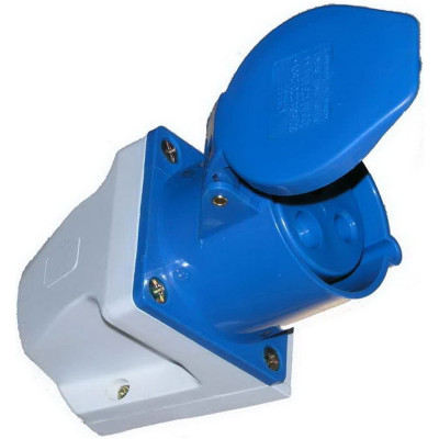 Силовой разъем RUICHI 113 2P+E 16A 220-240V 64229