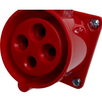 Силовой разъем RUICHI 124 3P+E 32A 380-415V 64232