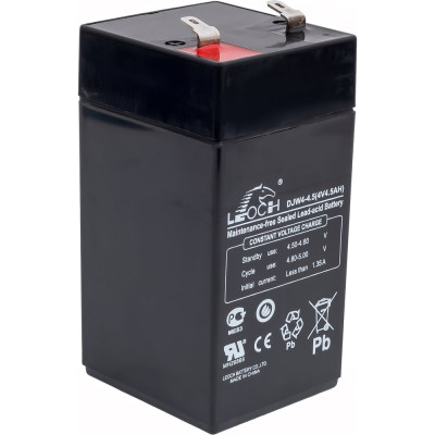 Аккумулятор Leoch DJW4-4.5 4В, 4.5 Ач УТ-00001288
