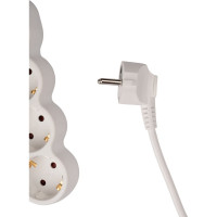 Удлинитель Jazzway EX-03GS-300 (3 x 3) заземление, шторки, выключатель с подсветкой 5034792