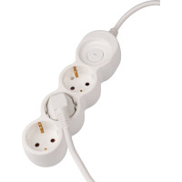 Удлинитель Jazzway EX-03GS-300 (3 x 3) заземление, шторки, выключатель с подсветкой 5034792