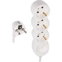 Удлинитель Jazzway EX-03GS-300 (3 x 3) заземление, шторки, выключатель с подсветкой 5034792