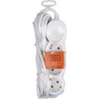 Удлинитель Jazzway EX-03GS-300 (3 x 3) заземление, шторки, выключатель с подсветкой 5034792
