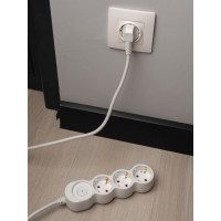 Удлинитель Jazzway EX-03GS-300 (3 x 3) заземление, шторки, выключатель с подсветкой 5034792