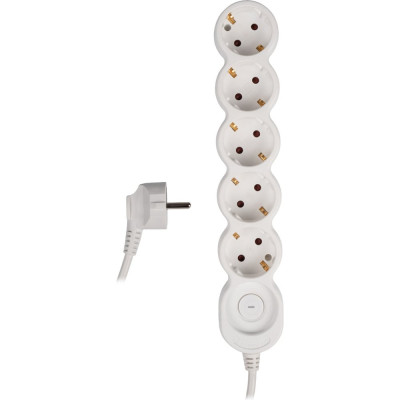 Удлинитель Jazzway EX-05GS-150 (5 x 1,5) заземление, шторки, выключатель с подсветкой 5034815