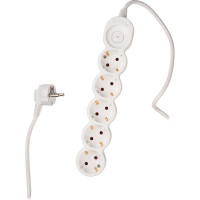 Удлинитель Jazzway EX-05GS-150 (5 x 1,5) заземление, шторки, выключатель с подсветкой 5034815
