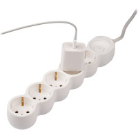 Удлинитель Jazzway EX-05GS-150 (5 x 1,5) заземление, шторки, выключатель с подсветкой 5034815