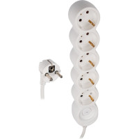 Удлинитель Jazzway EX-05GS-150 (5 x 1,5) заземление, шторки, выключатель с подсветкой 5034815