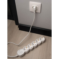 Удлинитель Jazzway EX-05GS-150 (5 x 1,5) заземление, шторки, выключатель с подсветкой 5034815