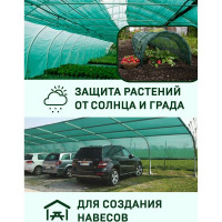 Сетка для укрытия фасадов 3х50/35 зеленая Rendell 00-00000050 00-00000790