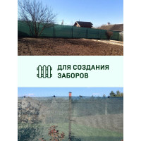 Сетка для укрытия фасадов 3х50/35 зеленая Rendell 00-00000050 00-00000790