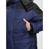 Зимняя куртка Факел Европа, тк.Дюспо, темно-синий/черный, размер 56-58, рост 194-200 87472332.016