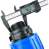 Муфта ПНД соединительная 50 - НР 1 1/2" Boutte 1649588