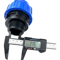 Муфта ПНД соединительная 50 - НР 1 1/2" Boutte 1649588