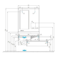 Зеркало AQUATON Сакура 100 1A235102SKW80