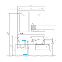 Зеркало AQUATON Сакура 120 1A220002SKW80