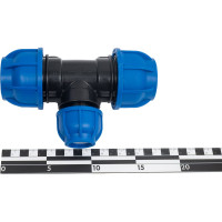 Компрессионный переходной тройник TEBO ПНД 40x25x40 T-ПНД.Тр.0.40-25-40.CN