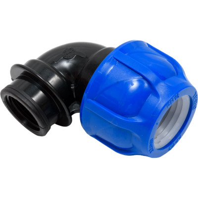 Компрессионный отвод TEBO ПНД вн. резьба 32x3/4" T-ПНД.О.4.32-34.CN