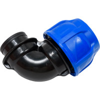 Компрессионный отвод TEBO ПНД вн. резьба 32x3/4" T-ПНД.О.4.32-34.CN