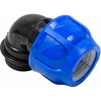 Компрессионный отвод TEBO ПНД вн. резьба 32x3/4" T-ПНД.О.4.32-34.CN