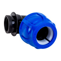 Компрессионный отвод TEBO ПНД  вн. резьба 25x1/2" T-ПНД.О.4.25-12.CN