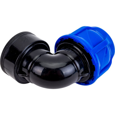 Отвод компрессионный внутренняя резьба TEBO ПНД 25x1" T-ПНД.О.4.25-1.CN