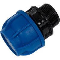 Муфта наружная резьба CN-TB ПНД 40x1 1/4" TEBO 017030412