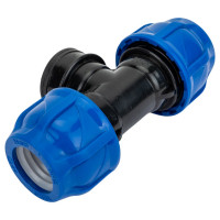 Компрессионный тройник TEBO ПНД вн. резьба 25x3/4" T-ПНД.Тр.4.25-34.CN