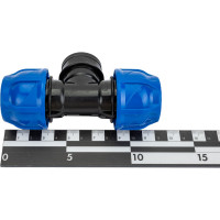 Компрессионный тройник TEBO ПНД вн. резьба 25x3/4" T-ПНД.Тр.4.25-34.CN