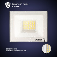Светодиодный прожектор RITTER серия PROFI 230В 30 Вт 4000К 3000Лм IP65 черный 53416 1