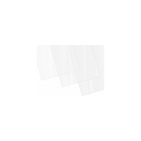Пластиковые обложки для переплета ОФИСМАГ Большой Формат А3, комплект 100 шт, 200 мкм, прозрачные 531446