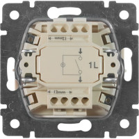 Выключатель Legrand DIY Valena Крем 1-клавишный с подсветкой 695601
