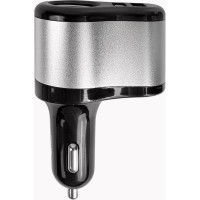 Разветвитель прикуривателя c выходом 2 USB AUTOVIRAZH 2100мА,12/24V AV-4303