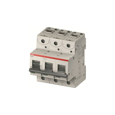 Автоматический выключатель ABB, трехполюсный, 80А, C, S803C, 25kA 2CCS883001R0804