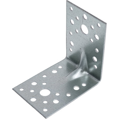 Крепежный уголок НАКРЕПКО усиленный 90х90х65х2 мм 12204