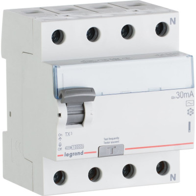 Выключатель дифференциального тока Legrand ВДТ TX3 4п 40a 300ma -AC 403043