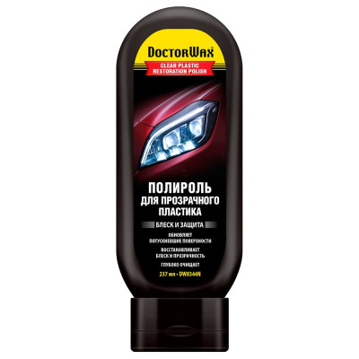 Полироль для прозрачного пластика DoctorWax DW8344N