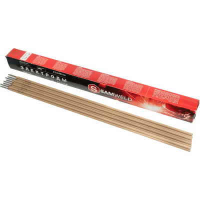 Электроды SAMGRUPP 2.5 мм рутиловые E6013 (МР-3) НАКС 1 кг  SAMC-096225100