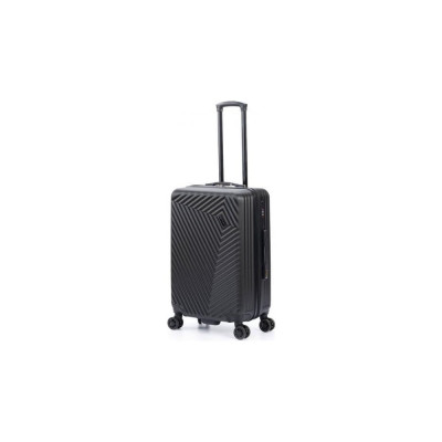 Чемодан Torber Lama, черный, ABS-пластик, 43x25.5x67 см, 62 л T1919M-Black